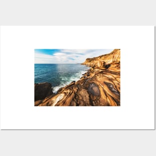 Rocks in Bouddi National Park on Central Coast Posters and Art